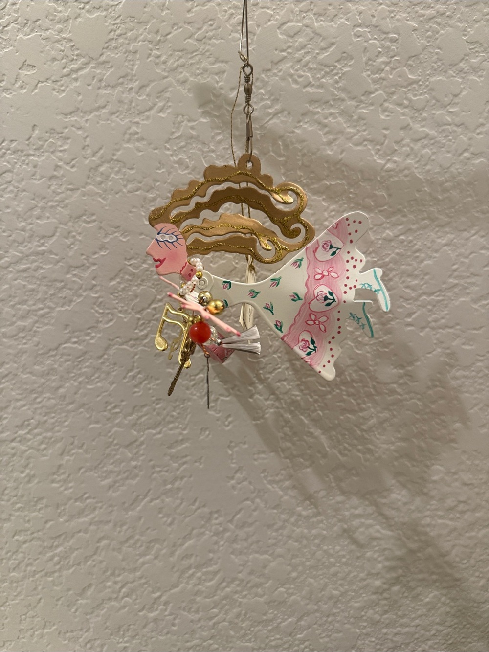 Silvestri Fanciful Flights True Love Angel 3D Daddy’s Girl Ornament Karen Rossi